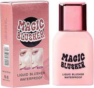 Liquid Blush, Temperature Changing Liquid Waterproof Beauty Product, Blush Makeup Product, For Everyday Makeup Natural Look Woman Girl Skin Care | Färgskiftande Rouge för skönhet, kosmetika, hud, kvinnor, tjejer, ansikte, dagligt naturligt utseende och smink