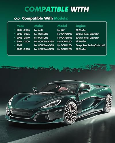 Vista 477 de SCITOO - Juego de pastillas de freno de cerámica