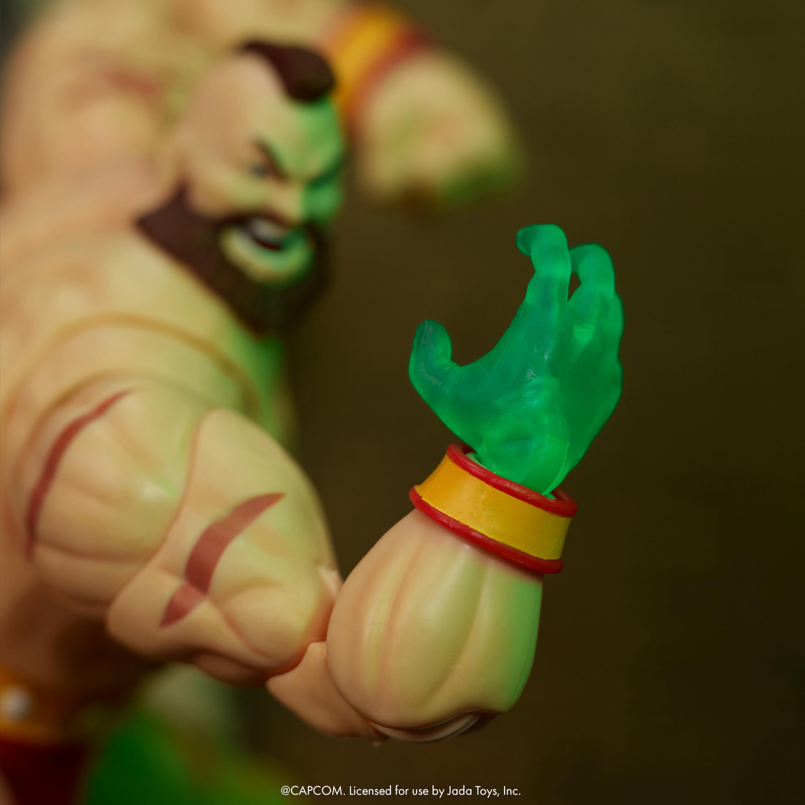 Jada Street Fighter Il Zangief Action Figure - 1:12 Deluxe Scale Toys - 15,2 cm di altezza, completamente articolato, confezione da collezione