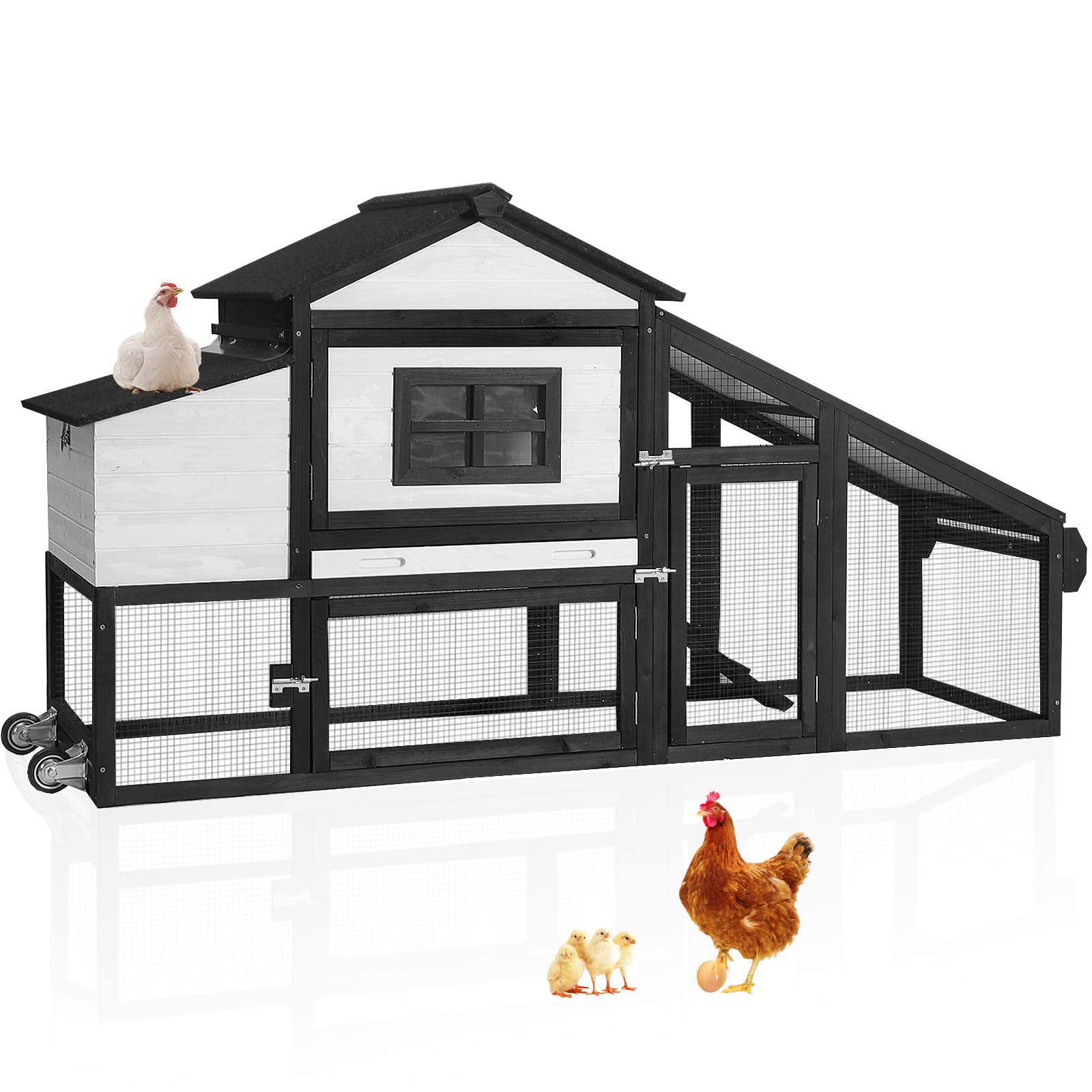 Aivituvin Mobile Chicken Coop AIR23-BN