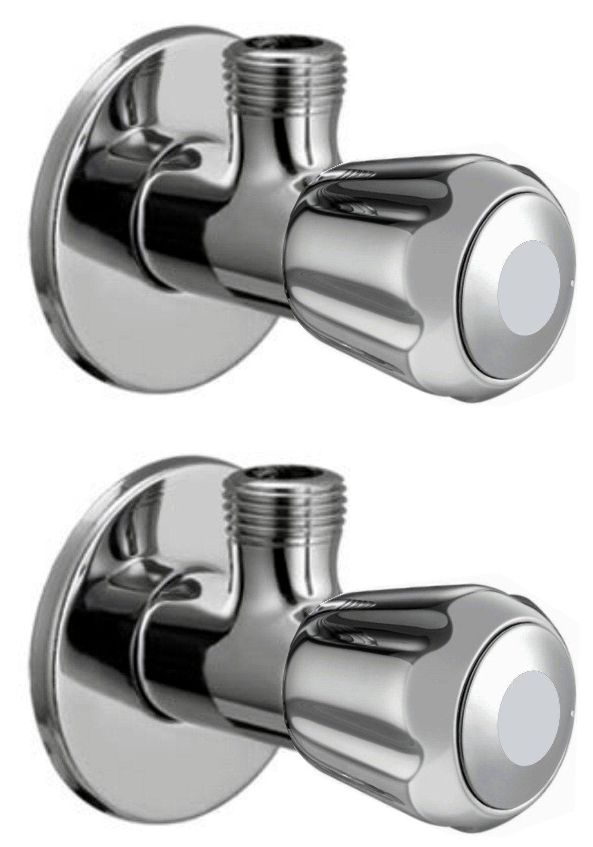 Buy Drizzle Angle Valve Conty Brass Chrome Plated/Angle Cock For ...