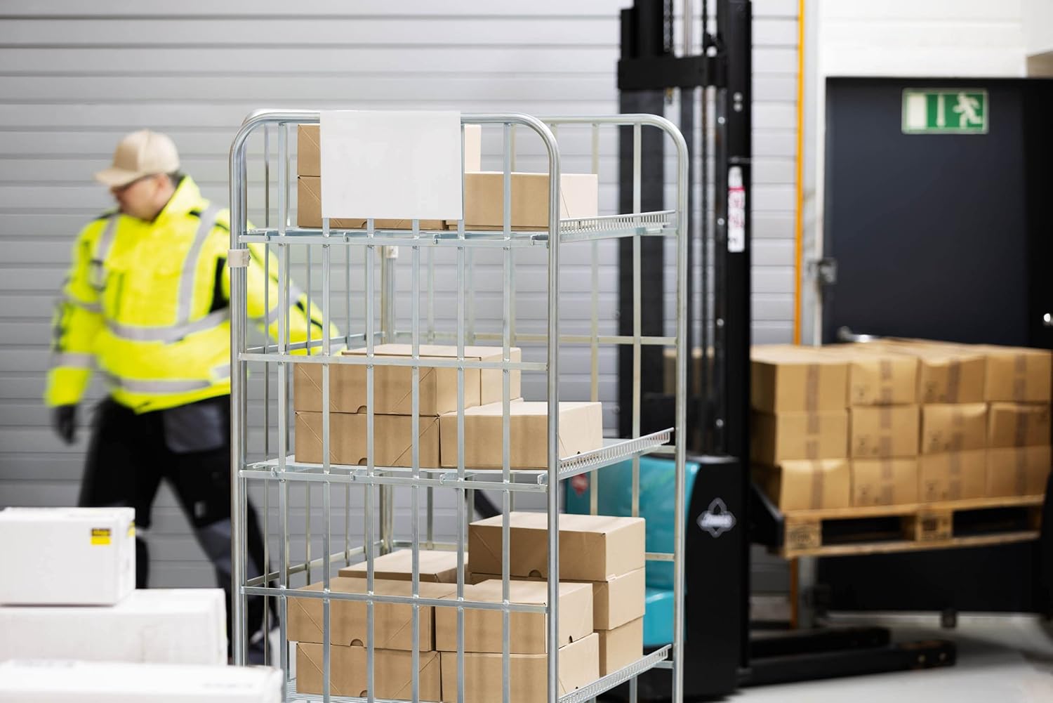 Durable Hard Cover Ticket Holder - Self-Handing Pocket - A4 Landscape - Pack of 10 - Transparent - Perfect for Labelling Shelves and Racking