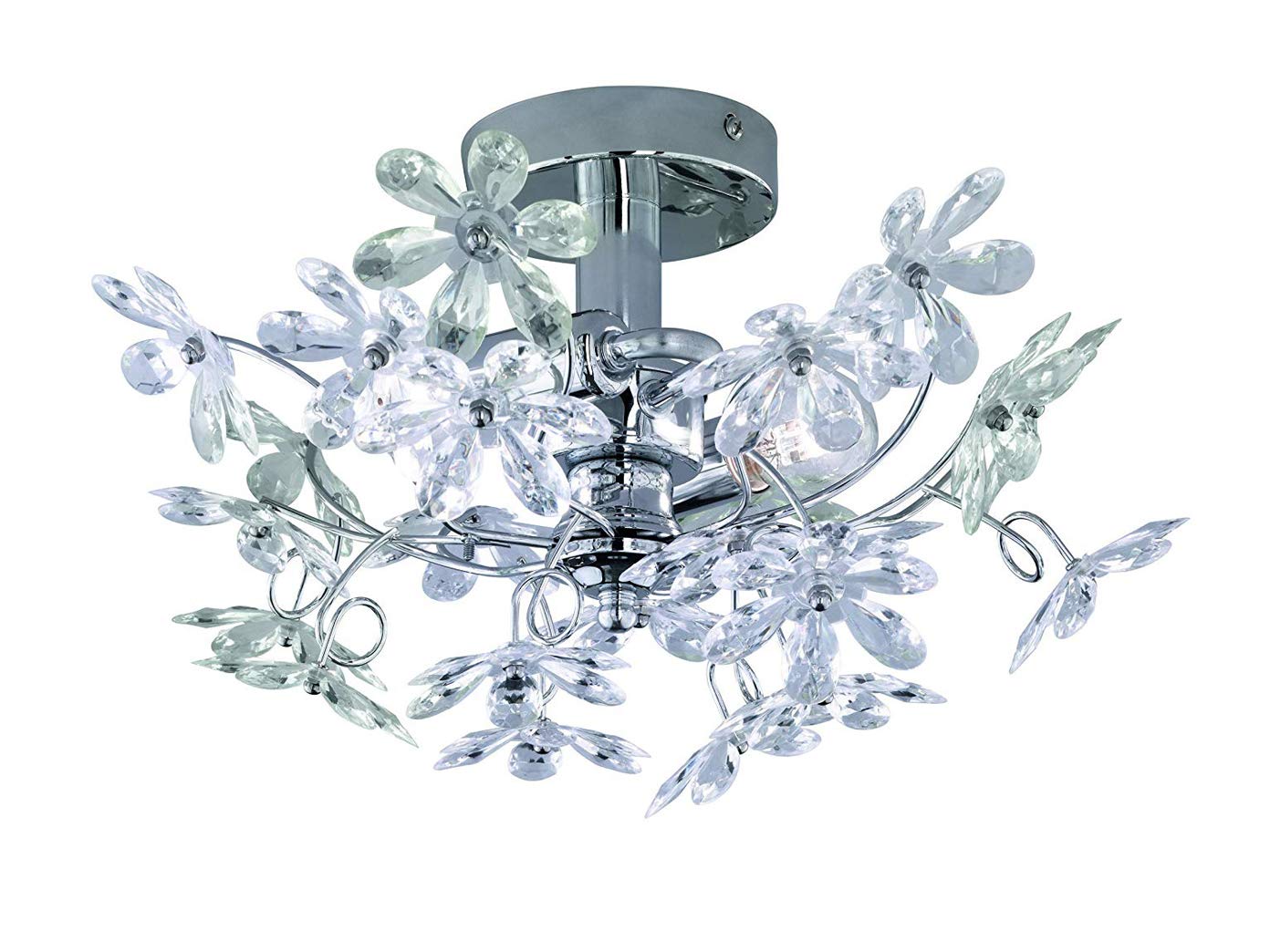 Reality R20012017 Flower Applique, 40 W, Multicolore, Diametro 38 cm
