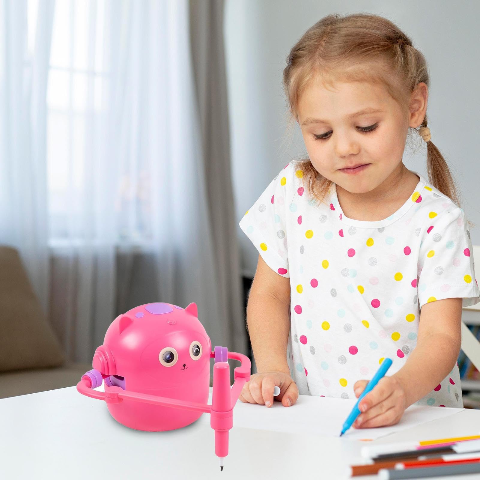 Robot Intelligente per Disegnare Con 100 Carte Giocattolo Educativo
