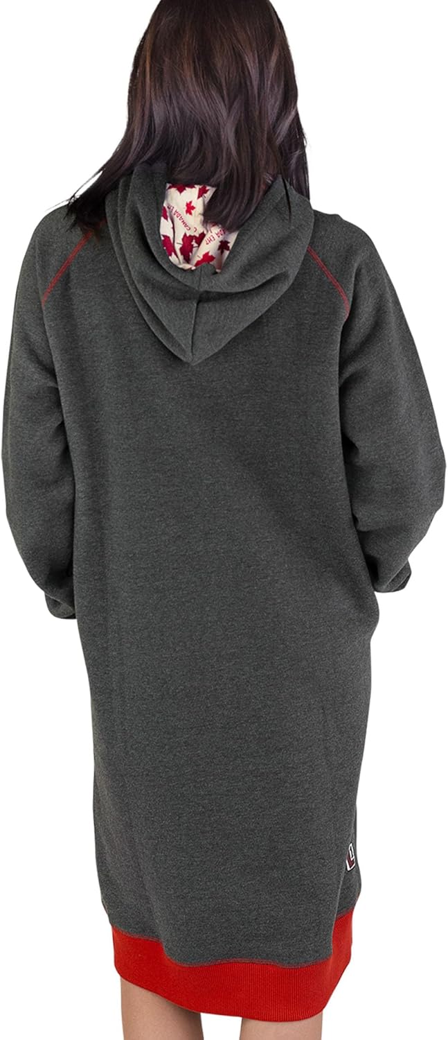 Lazy One Oversized Hoodie Sweatshirt, Comfortable Sleepwear, Sweater Dress For Women - Image 2