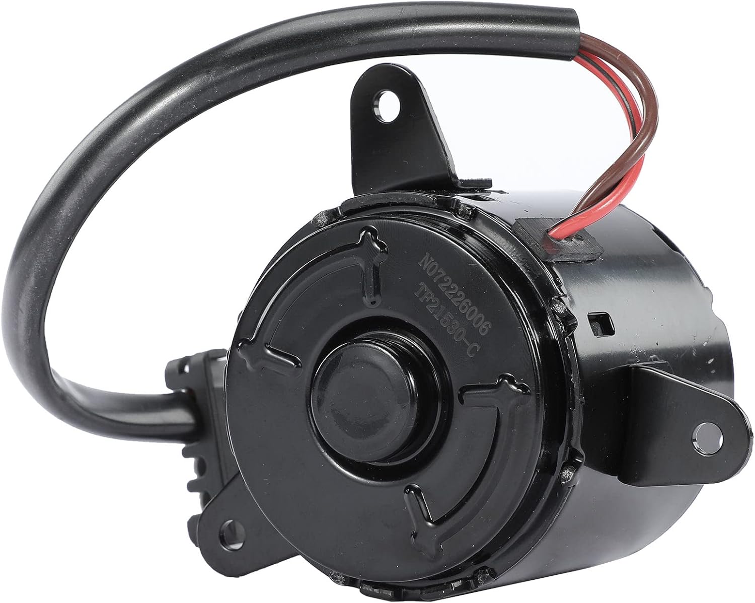 A-Premium Left Side Engine Cooling Fan Motor Compatible with Select Buick & Chevrolet & Pontiac & Saturn Models - Terraza 2005-2006, Uplander 2005-2006, Montana 2005-2006, Relay 2005-2006