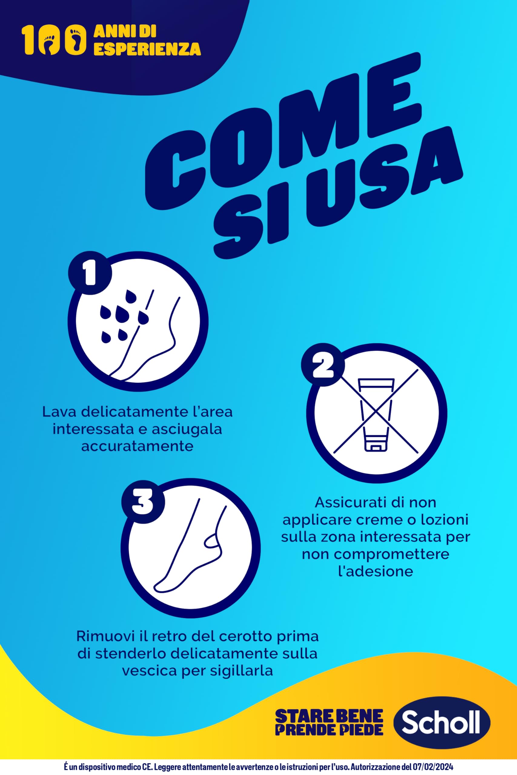 Scholl Cerotti per le Vesciche, 5 Cerotti per le Dita dei Piedi