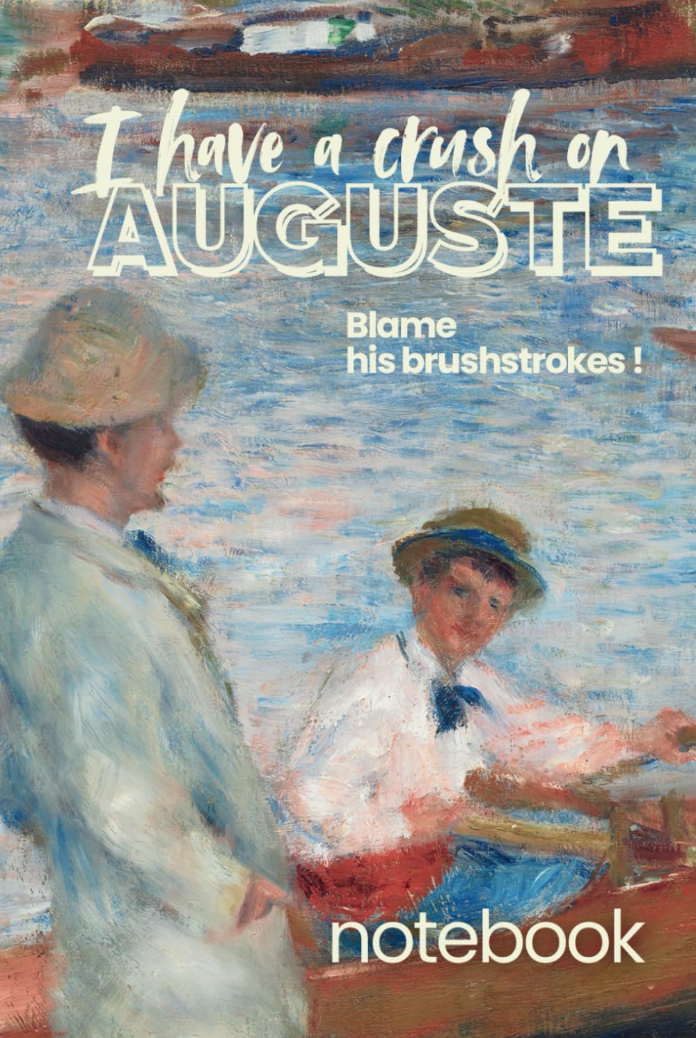 Journal intime Renoir avec pages à points pour organiser votre quotidien