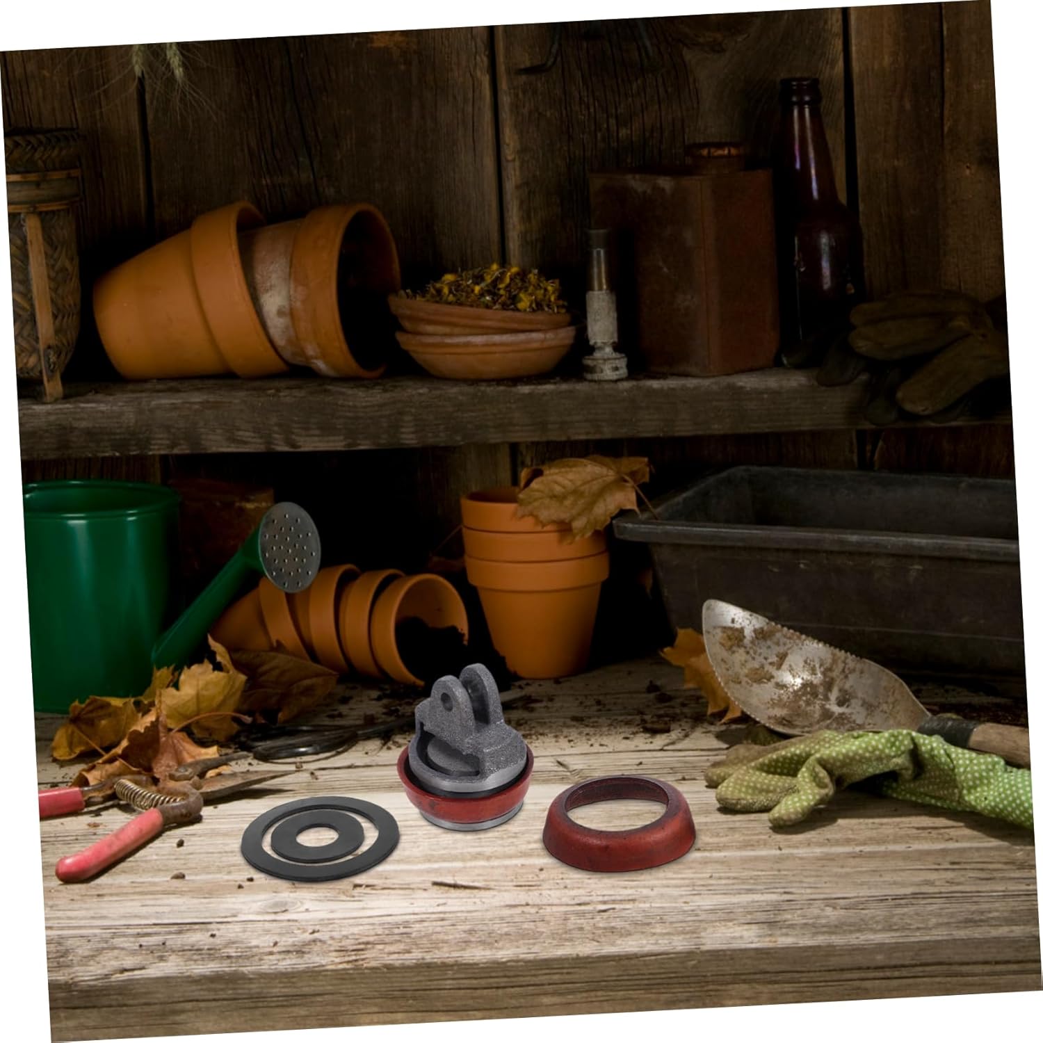 Zerodeko Hand Water Pump Parts Pump Repair Kit Pitcher Plunger Cast Iron Components Easy Install