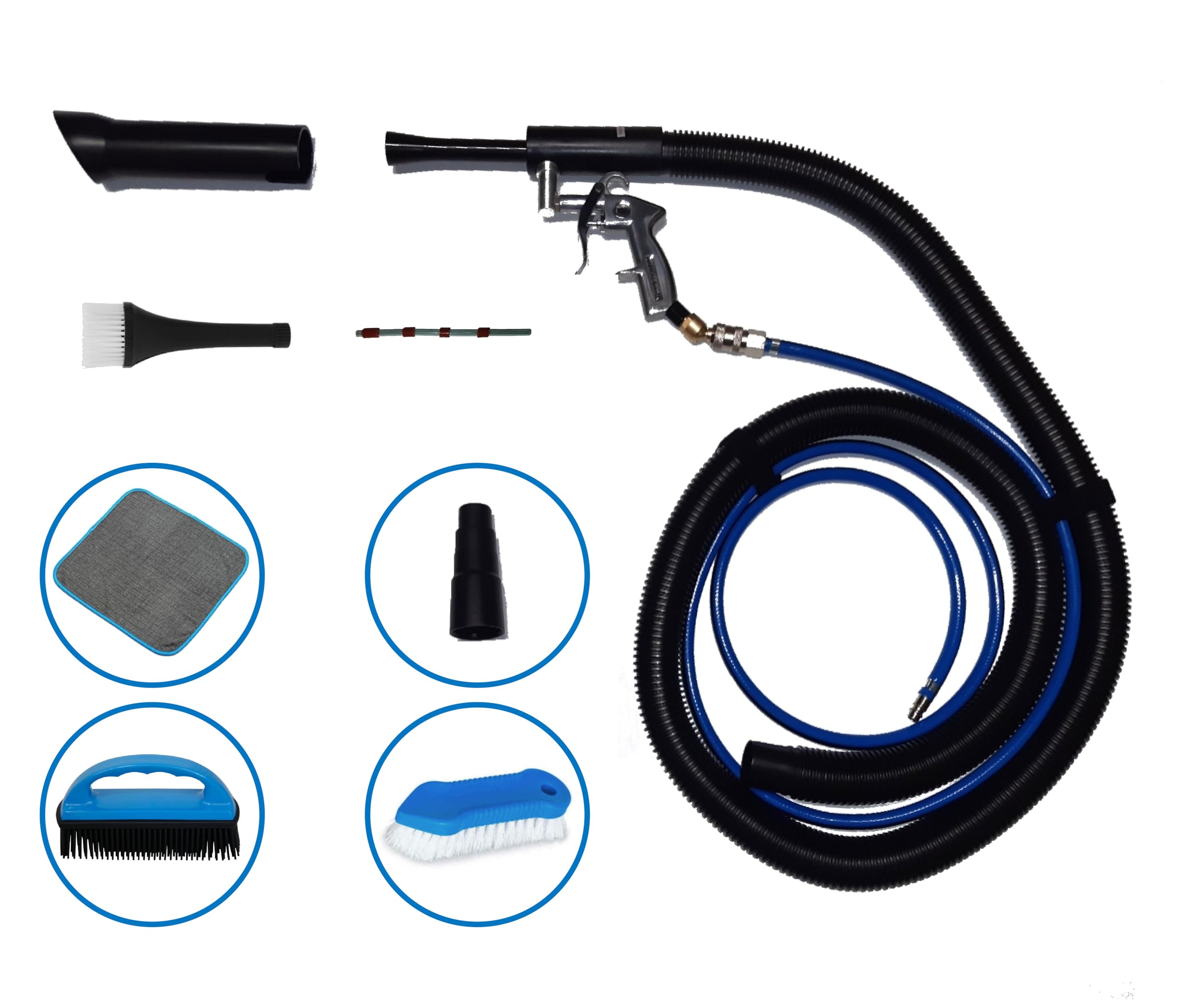 Pistola HCL-30 de aire y comprimido 2 en 1: aspiración y soplado, tecnología de rotación