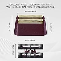 Vista 3 de Cabezales de repuesto para hombres, 5 Star Series Finale - Juego de láminas de repuesto para maquinilla de afeitar y conjunto de barra compatible