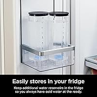 Vista 7 de Ninja WCX01WR Thirsti 48oz Removable Water Reservoir, Black. Only Compatible with the Ninja Thirsti Drink System WC1001, Clear