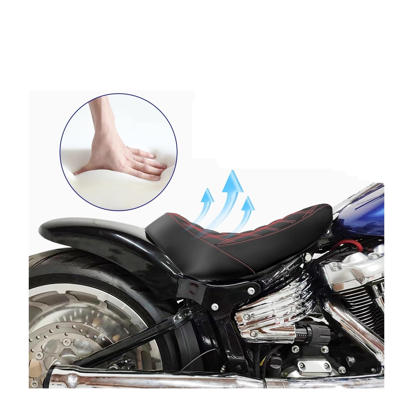Do Har&ley Softail 2018-2025 siodło motocyklowe