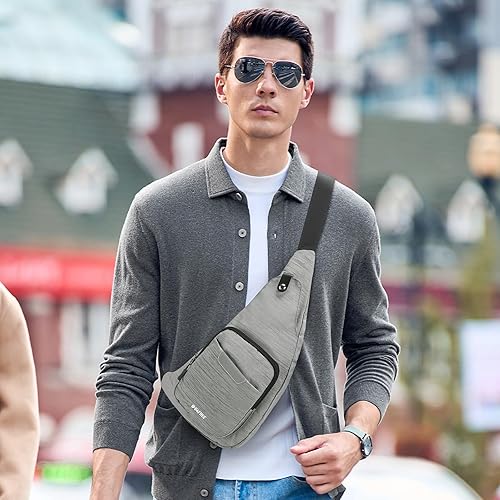 Miniatura 6 de G4Free Sling Bag RFID Blocking Sling Backpack+Lightweight Sling Crossbody Bag