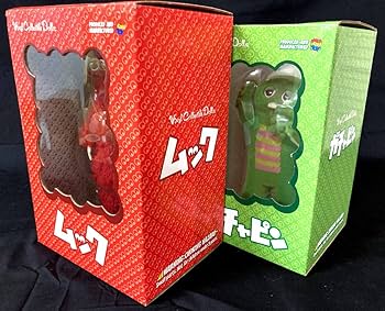 メディコムトイ　ガチャピンとムック コレクターズドールセット Amazon.co.jp: ガチャピン＆ムック セット／メディコム トイ／VCD