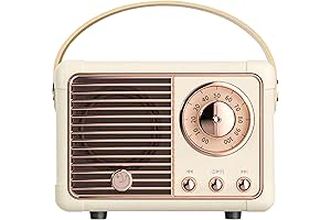 Retro Bluetooth Speaker, Wireless Mini Vintage Speaker
