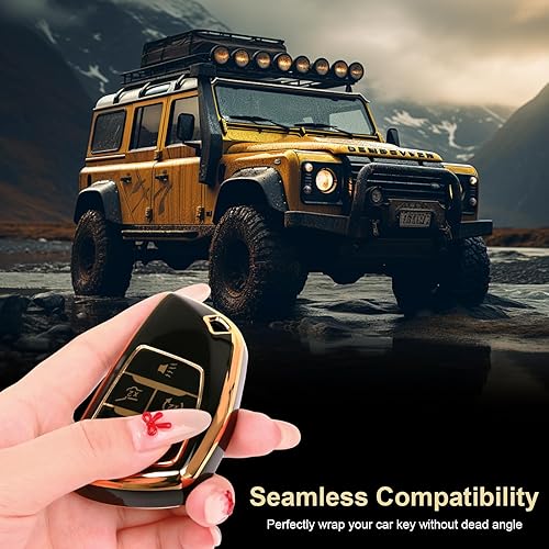 Miniatura 5 de Funda dorada para llavero, Para Chevy