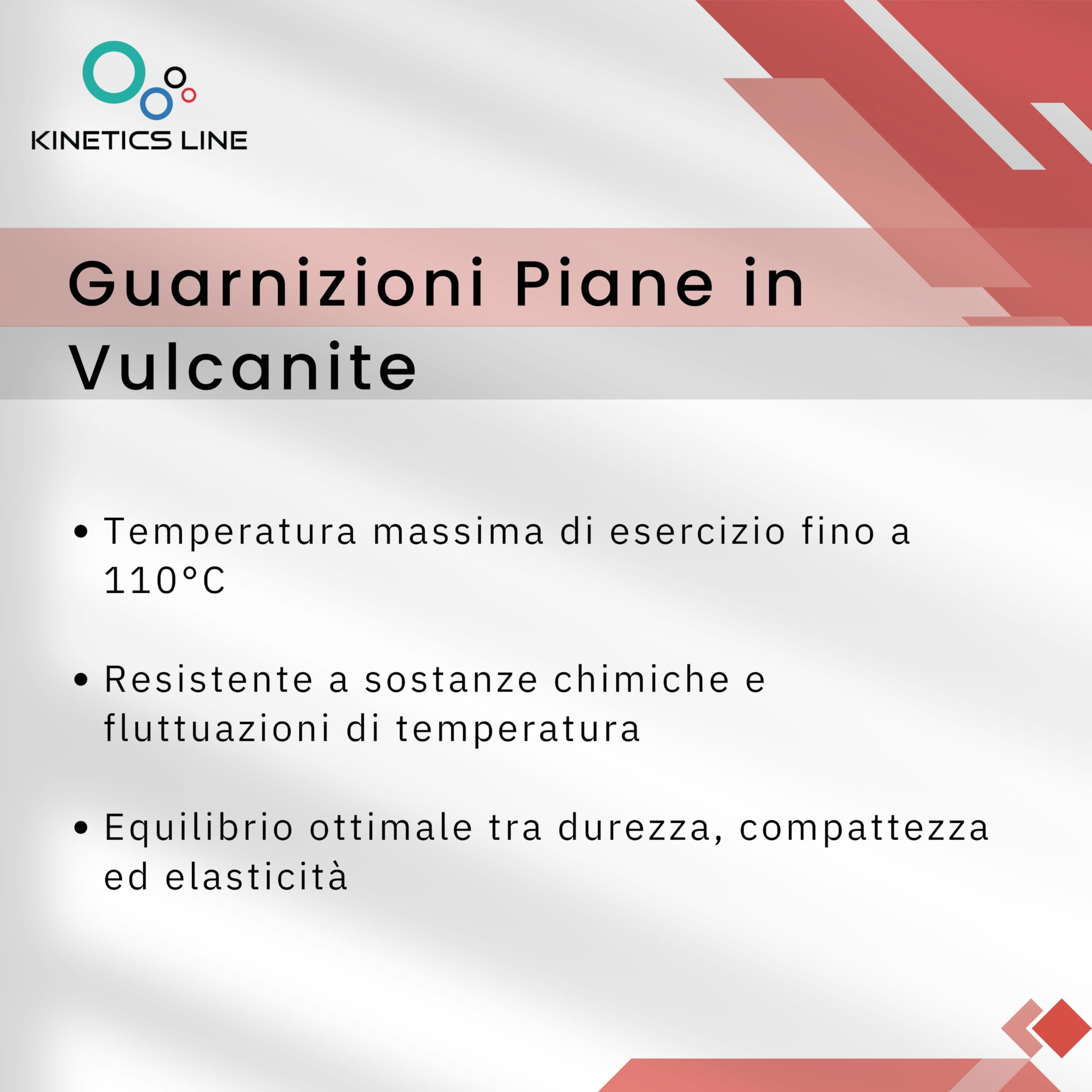 Kit di Guarnizioni con 400 Guarnizioni Piane in Fibra di Vulcanite 3/8–1 Pollice – Guarnizioni Rigide e Stabili per Pompe, Valvole e Raccordi Filettati – Fino a 110 °C
