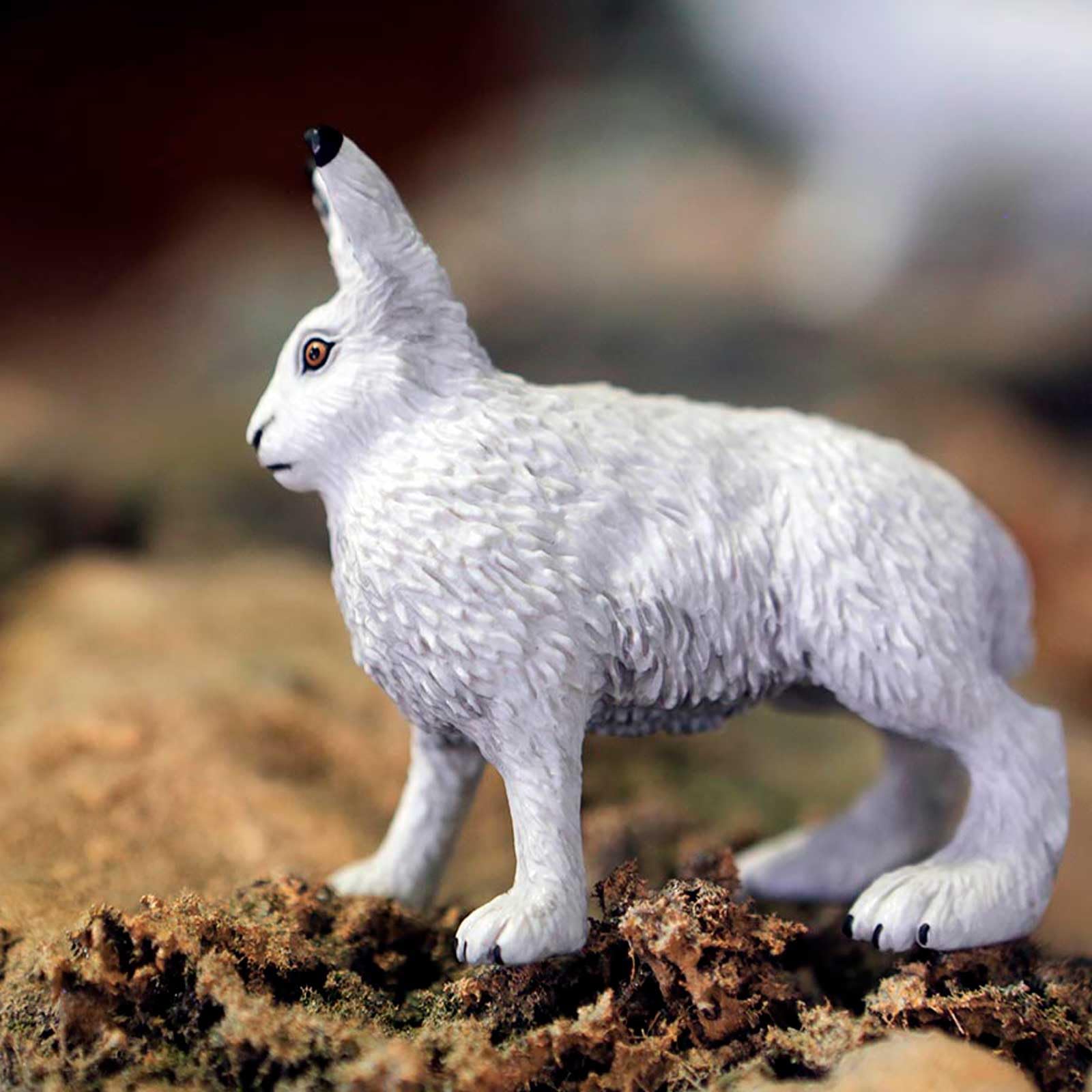Amazon.com: Safari Ltd. Arctic Hare Figurine - Detailed 2.5