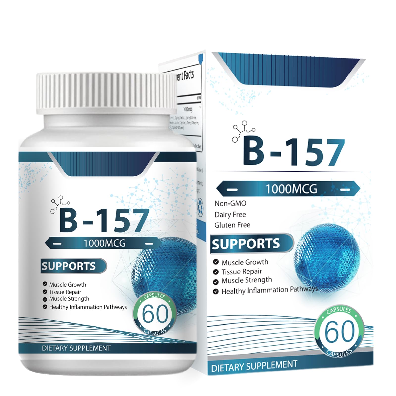 B 157 Capsules 1000Mcg, 60 Capsules