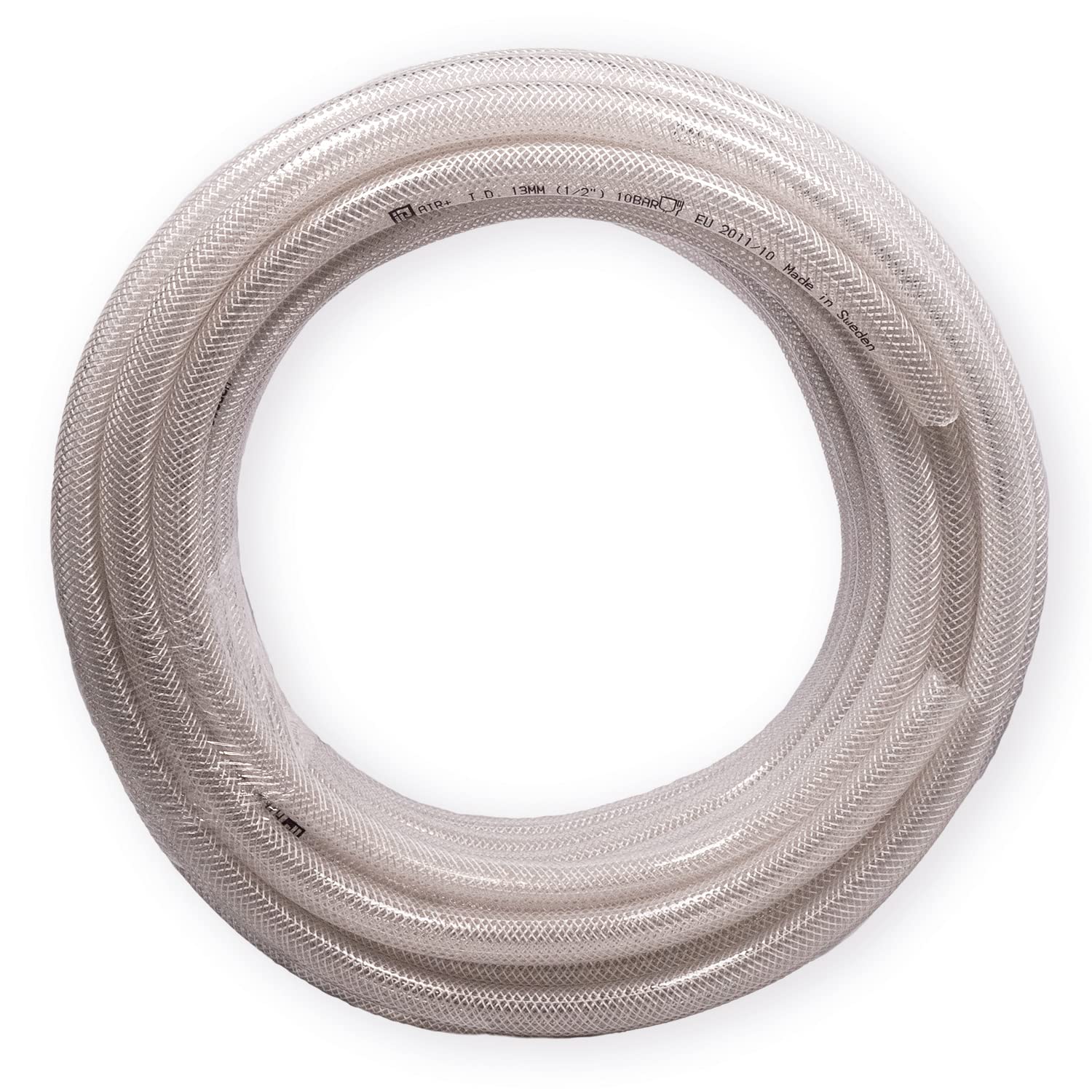 Tuyau Air Comprimé Plastflex TX 13mm Intérieur 3m - Flexible Avec Raccords Laiton