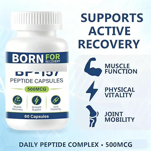 Miniatura 2 de FSSGXX BP-C157-500mcg,60 Count Total, Tissue Repair & Gut Health Support, 1 Pack for Men & Women