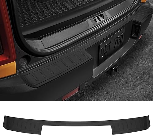 Ecarzo Protector de parachoques trasero para Bronco Sport 2025 2024 2023 2022 2021 Accesorios deportivos Cubierta resistente a los arañazos
