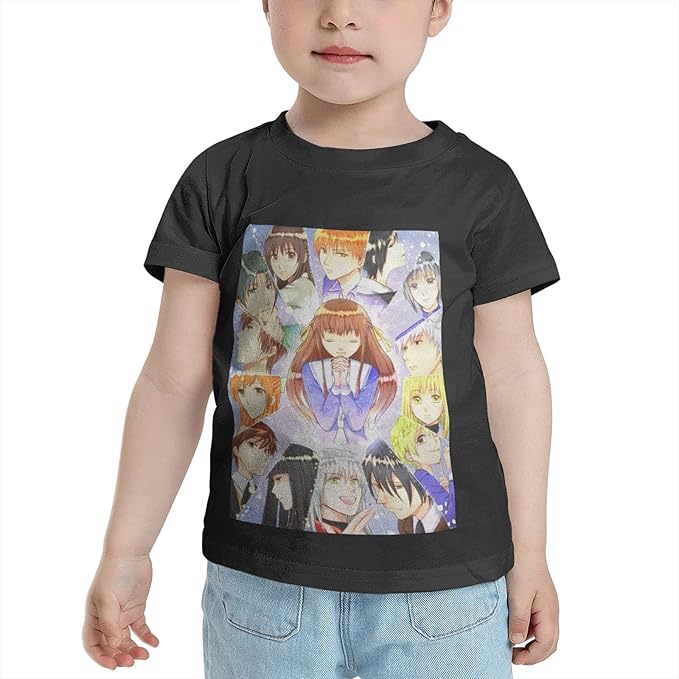 Fruit Basket Anime Classic Boys Girls Short Sleeve TShirt