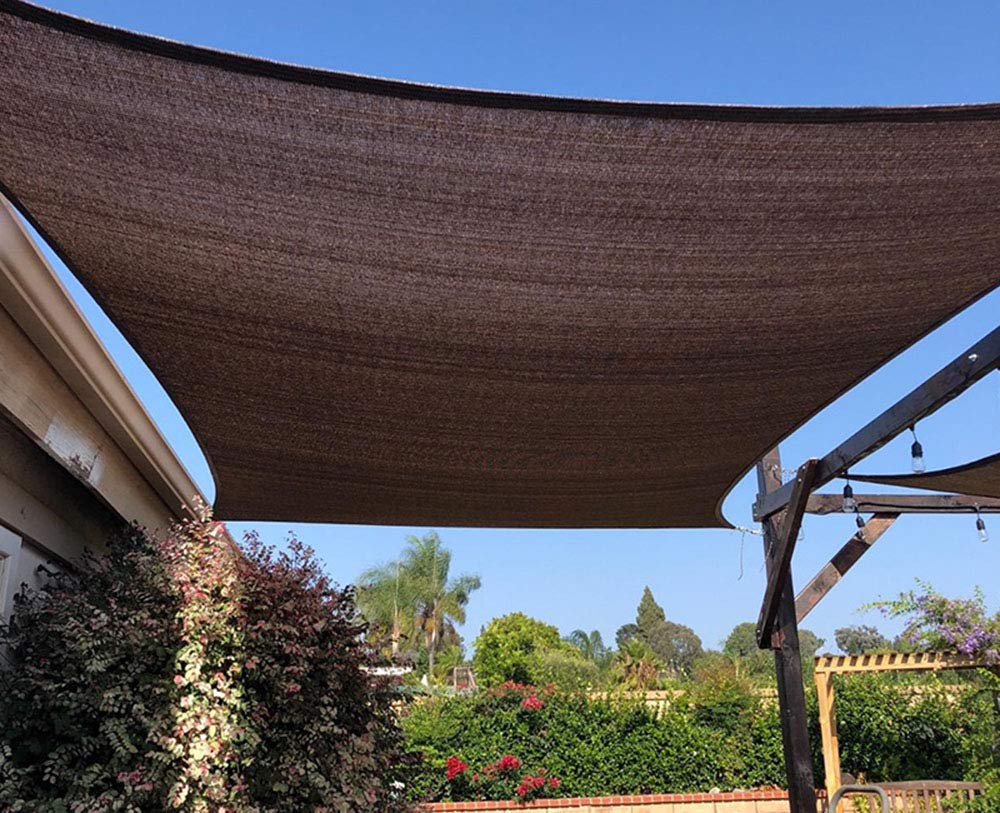 ZJDU Vela De La Sombra del Sol del Rectángulo,Toldos Resistentes A ...