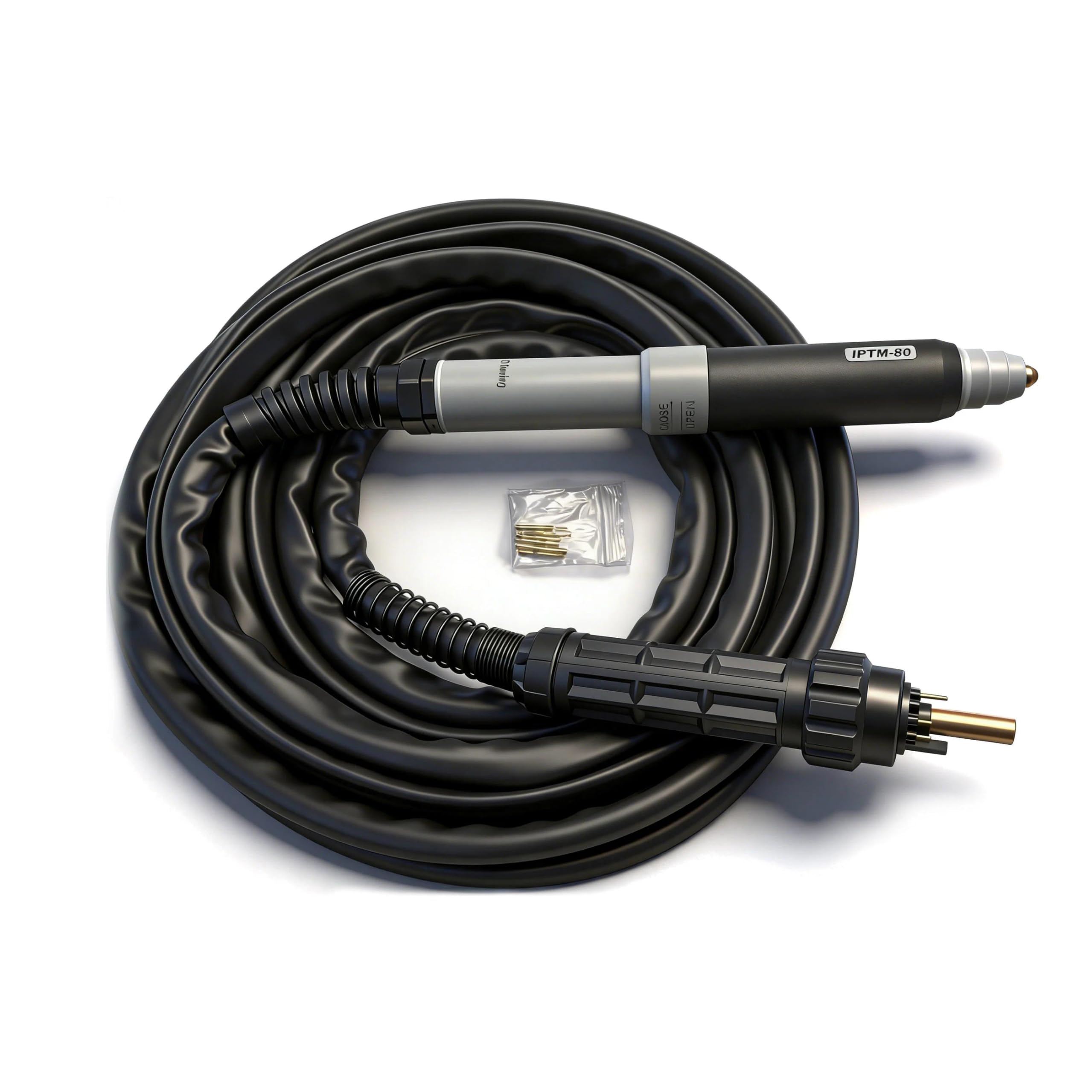 CNC Plasma Torch 80A PTM80 IPT80 iPTM80 Non-HF Pilot Arc Compatible with LOTOS LTP7500 & PRIMEWELD & bestarc BTC800XP & Everlast 80 100 102 &