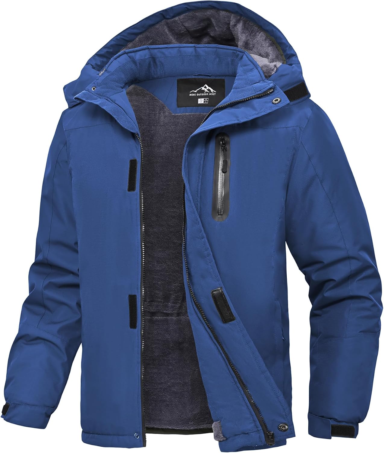 Canadian Peak Heren Softshell Jas Met Afneembare Capuchon Triyugeak Black