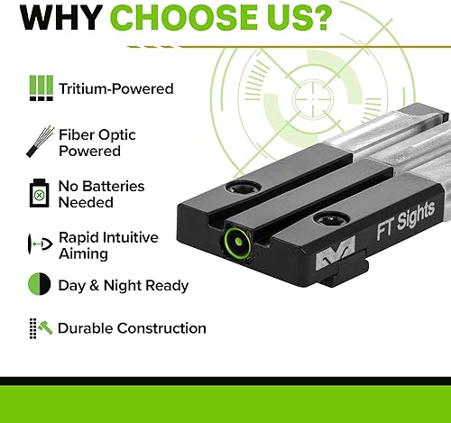 Miniatura 2 de Meprolight F.T. Bullseye Sight Kahr - Mira trasera, color negro