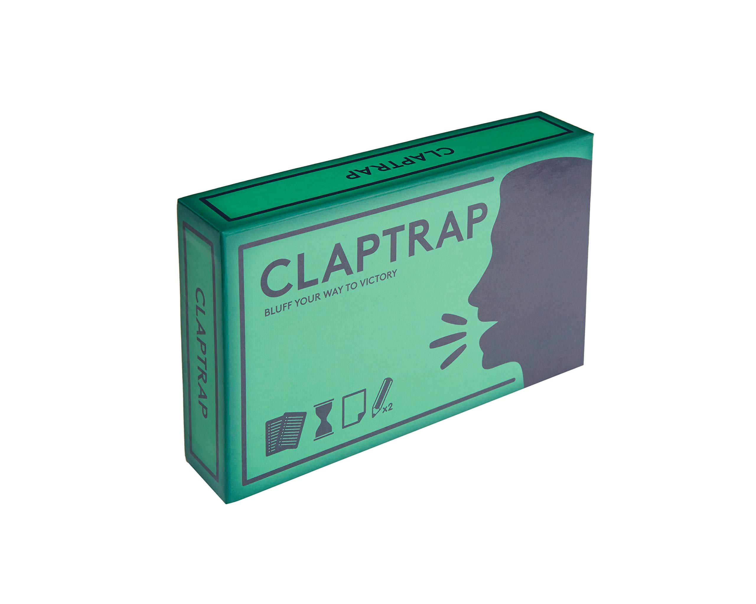 Claptrap Card Game, For 4+ Players, Family Friendly Card Game, Great Gift For Kids Aged 8+