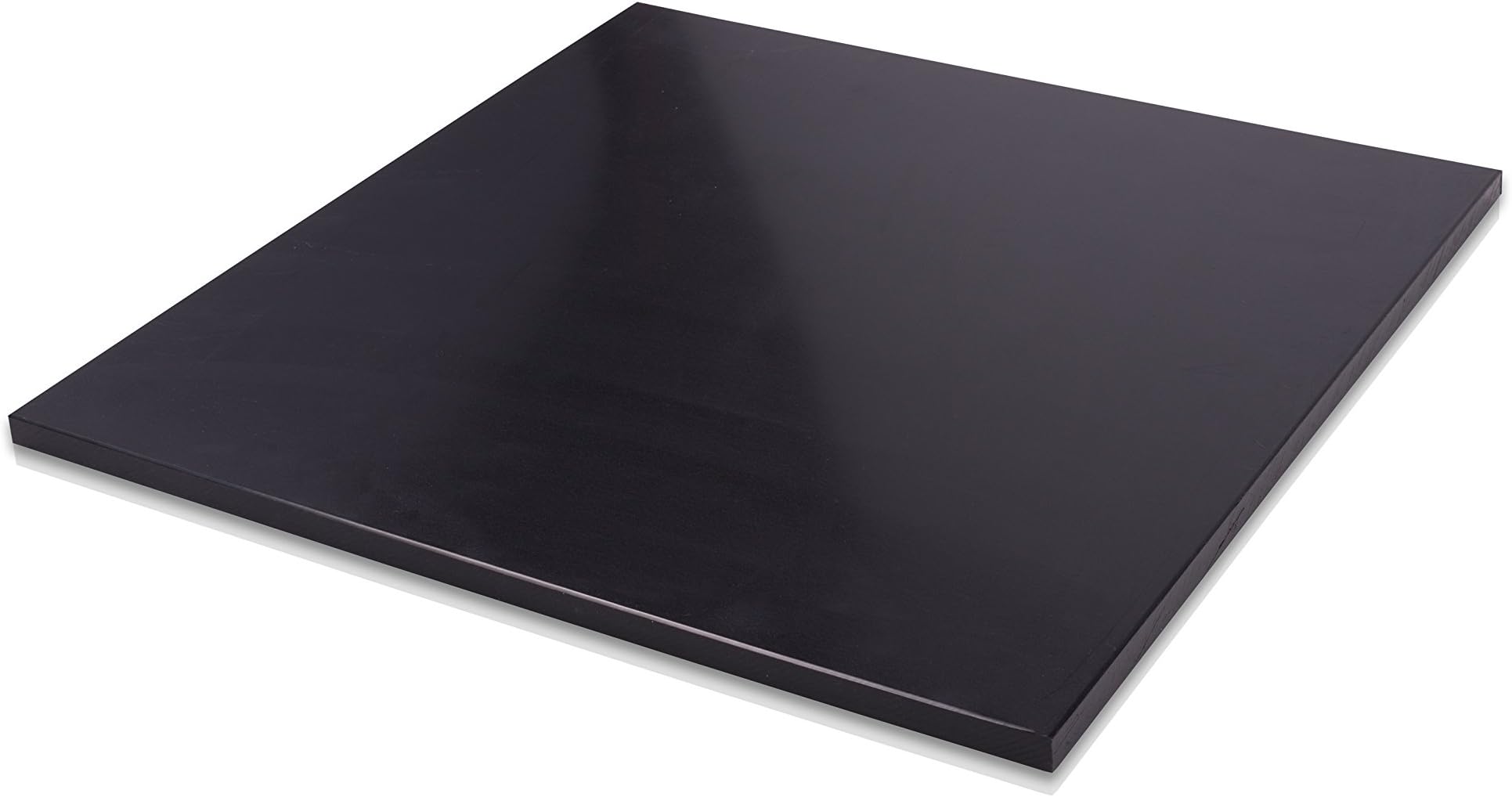 HDPE (High Density Polyethylene) Plastic Sheet 3/4" x 8" x 12” Black Color