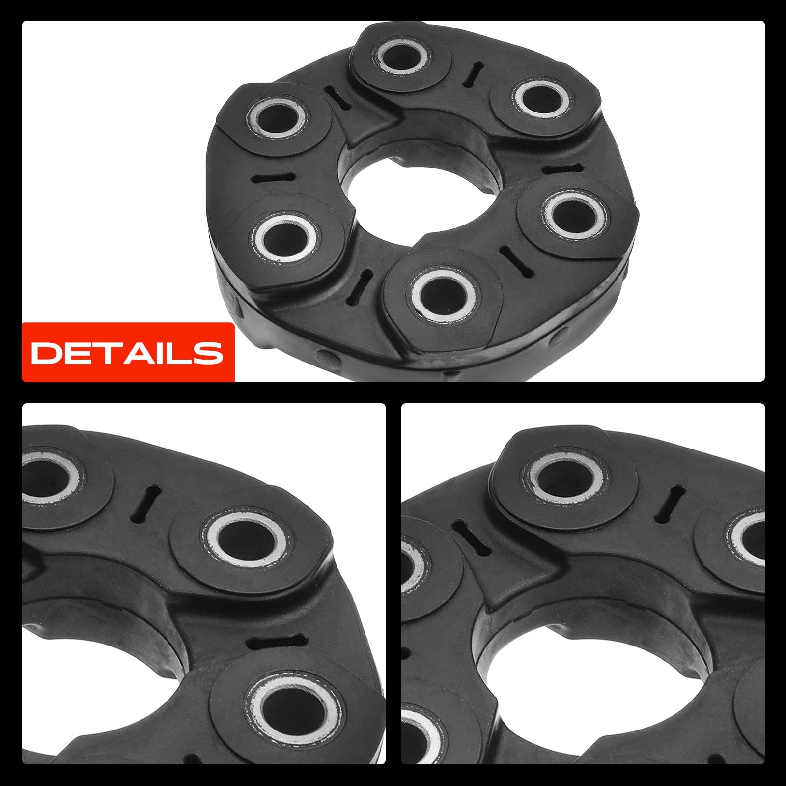 Frankberg Gelenkscheibe Hardyscheibe Kompatibel mit 1er 2004-2013 3er 1998-2013 X1 2009-2015 X3 2014-2017 X5 2000-2015 Z4 Roadster 2004-2017 Replace# 26111209168