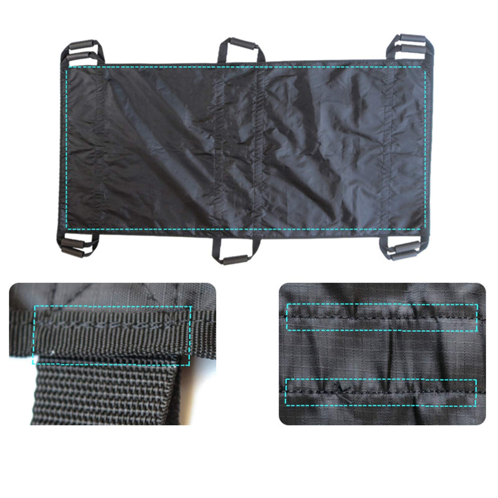 Sábana de transferencia de posicionamiento de cama impermeable, arnés de elevación médica, almohadilla de posicionamiento de pacientes para cama de hospital, tabla de transferencia para ancianos