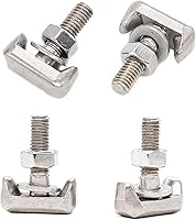 Vista 1 de binifiMux Pernos de batería, terminales de poste de batería y tuercas, terminal de tornillo, perno de batería de terminal lateral, paquete de 6