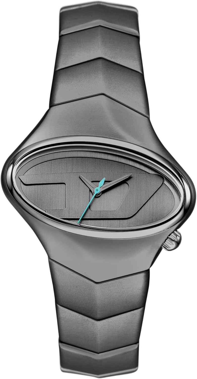 Diesel Men's D-Rush Three-Hand Gunmetal Stainless Steel Watch (Model: DZ2229) - Image 1 of 6