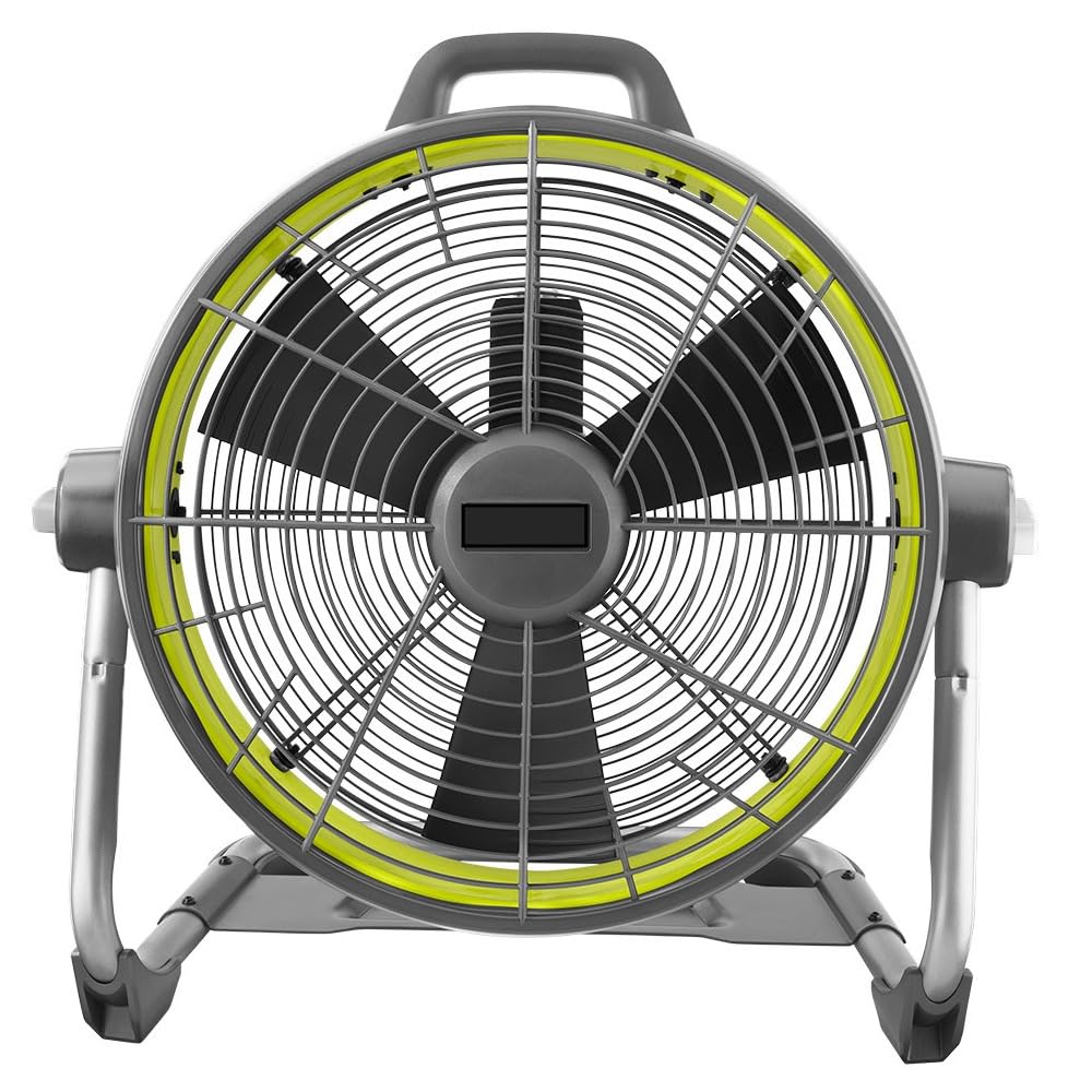 P3340 AIR CANNON 18V BATTERY POWERED HYBRID 18" DRUM FAN 3 SPEEDS 2400CFM
