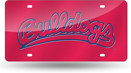 Miniatura 1003 de Rico Industries Placa de matrícula de metal con incrustaciones láser de Florida Gators de la NCAA plateado,Alternativo,Negro -,Negro/Plata,Azul,azul