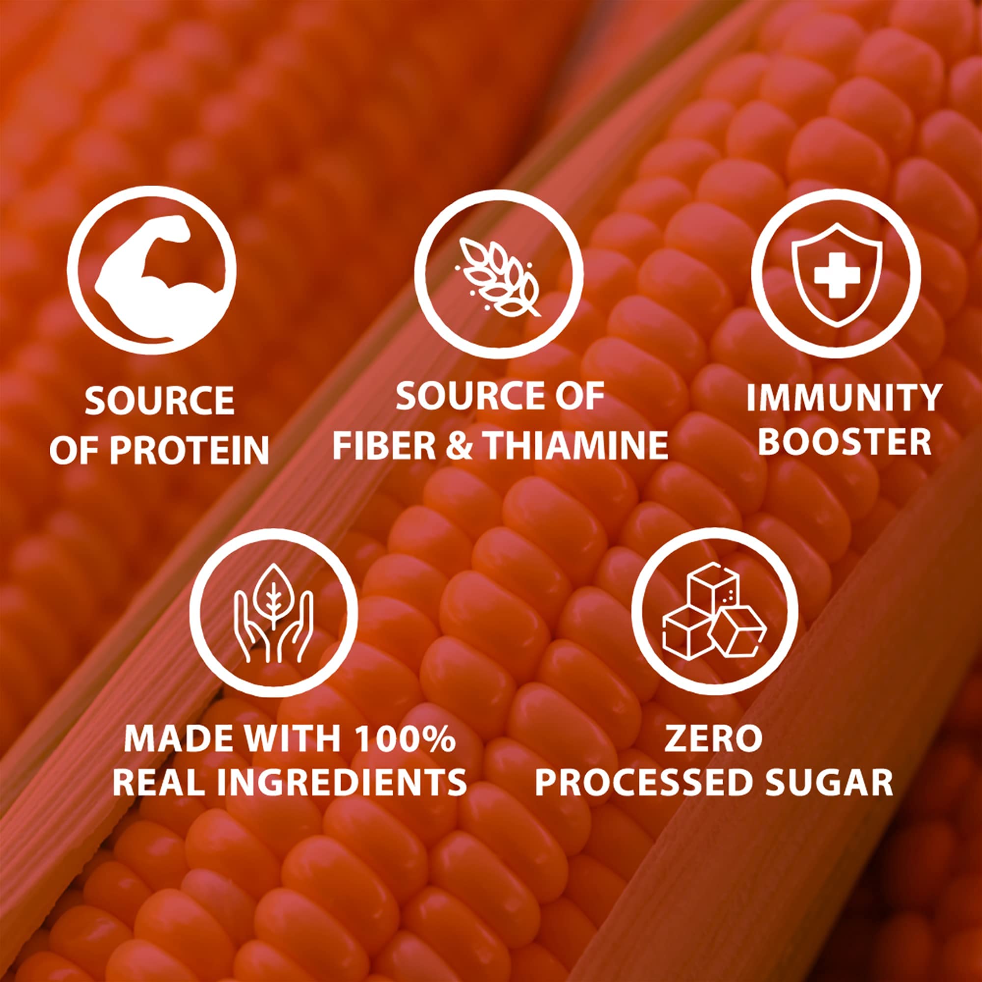 Mamafeast Corn Flakes 500g, High in Iron, High in B Group Vitamins