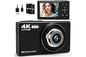 Beginner 4k WiFi Digital Camera for Vlogging and Photography