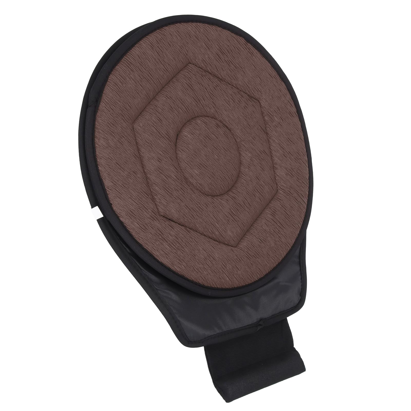 Poduszka Obrotowa do Samochodu, Poduszka Obrotowa o 360 Stopni, Miękka, łagodzi Zmęczenie Lędźwiowe u Osób Starszych (BLACK) (BROWN)