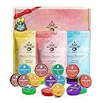 MR MIRYE Shower Steamers Aromatherapy, 24-Pack Shower Bombs Birthday Gifts for Women, Christmas Stocking Stuffers Gifts with Eucalyptus Mint Lavender Watermelon Grapefruit Tangerine Essential Oils