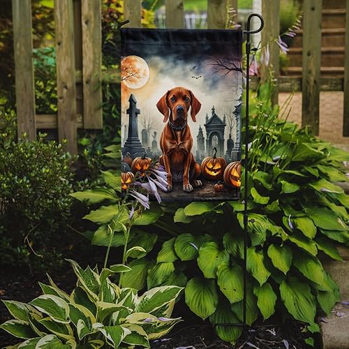 Miniatura 89 de Caroline's Treasures DAC2011GF - Bandera decorativa para jardín de Halloween con diseño de beagle para jardín, jardín, jardín, jardín, multicolor