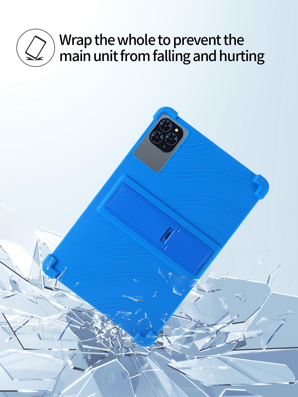 Protective Case For TABWEE T90 Tablet 11 Inch - Shockproof Silicone Cover With Stand