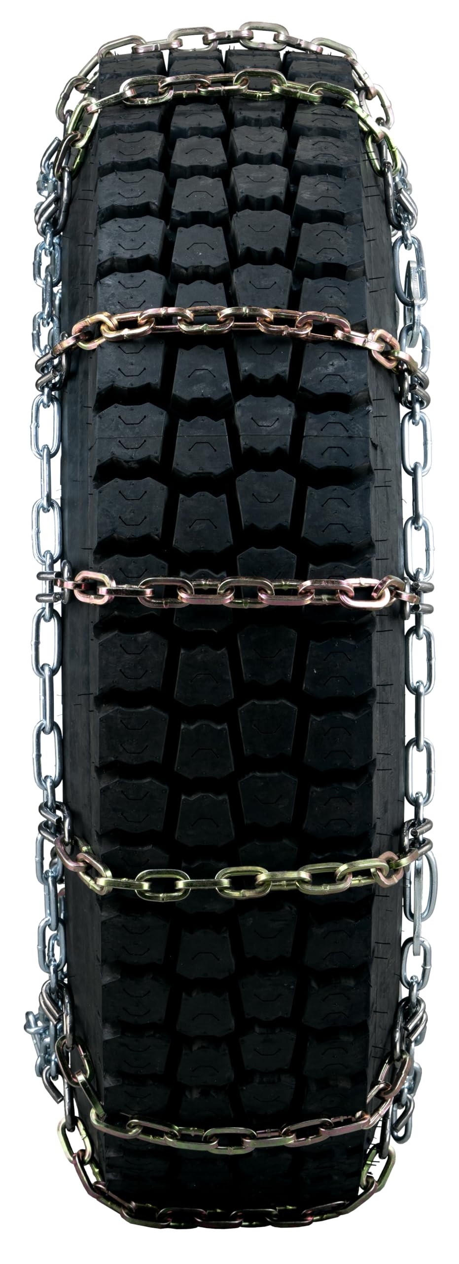 Quality Chain Commercial Truck Square Link Alloy Cam-Style Tire Chains - Single Mount (2155SLC)