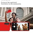 YATWIN Silicone Back Case for Samsung Galaxy A26, Soft-Touch Phone Back Cover for Samsung Galaxy A26 - Red gallery image