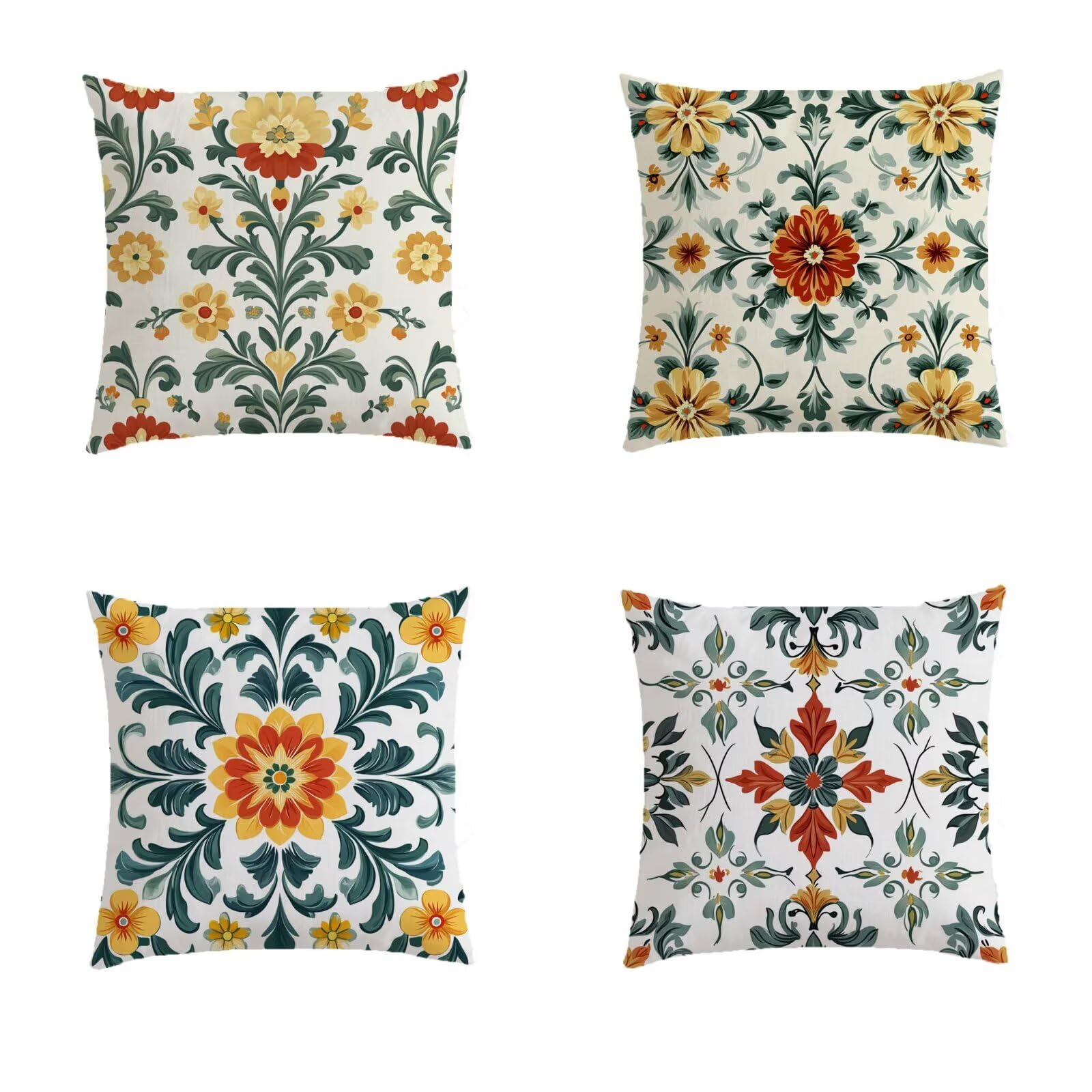 Housse coussin 45x45cm imperméable rouge pour embellir le banc et canapé du salon de jardin