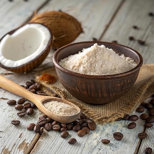 Vista 119 de Laird Superfood Creamer - Crema en polvo con sabor a chocolate y menta para el café, bolsa de 8 onzas